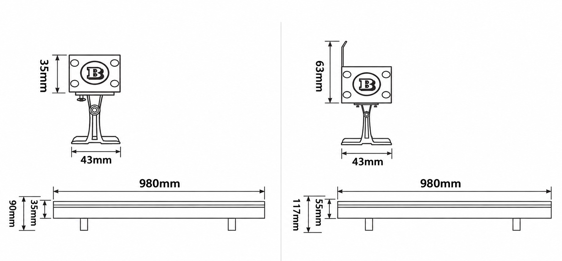WW004 48W LED Wall Washer Light WW004 48W LED Wall Washer Light
