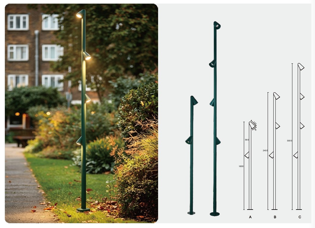 YH-2665A/B/C Garden Lamp